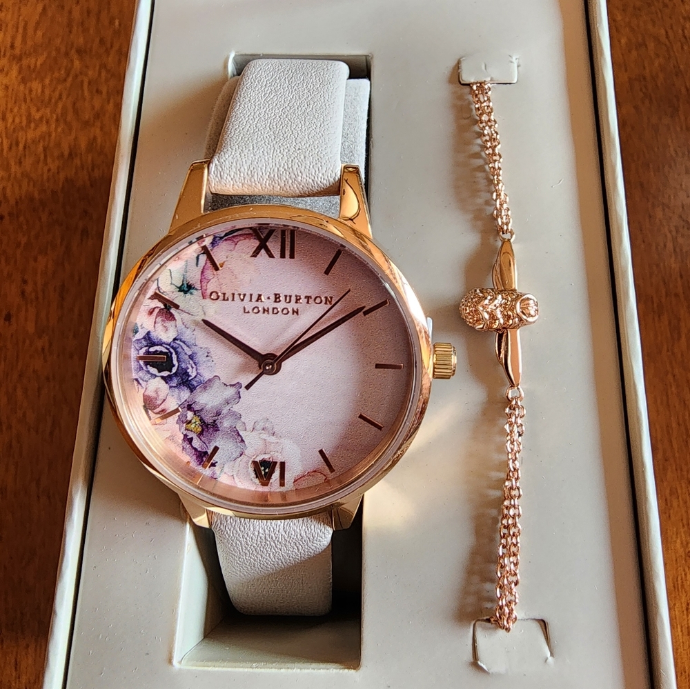 Oliva Burton watch set